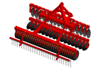 Дисковая почвообрабатывающая навесная машина ДМ-4